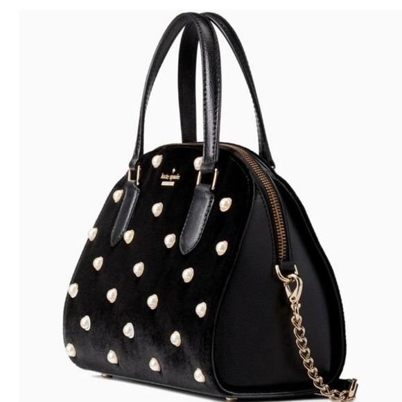 Kate spade Laurel Way Velvet Pearl Mini Reiley - Picture 3 of 17